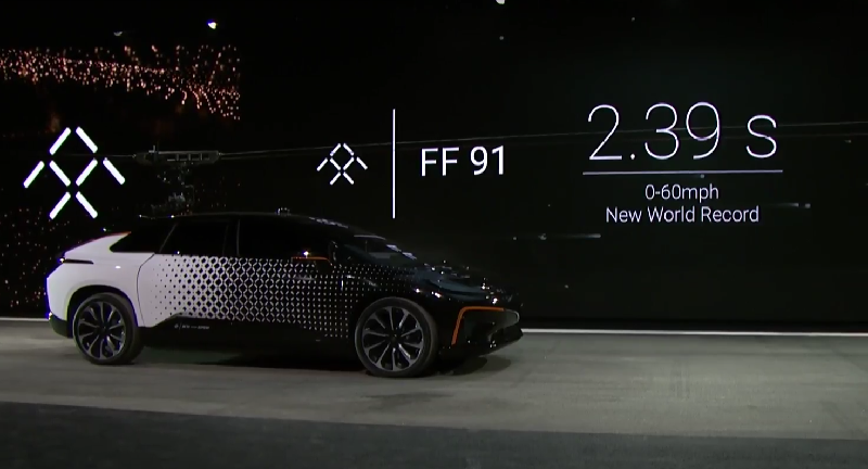 Illustration for article titled Here’s The ‘Flagship’ Electric Car That Faraday Future Promised, The FF 91